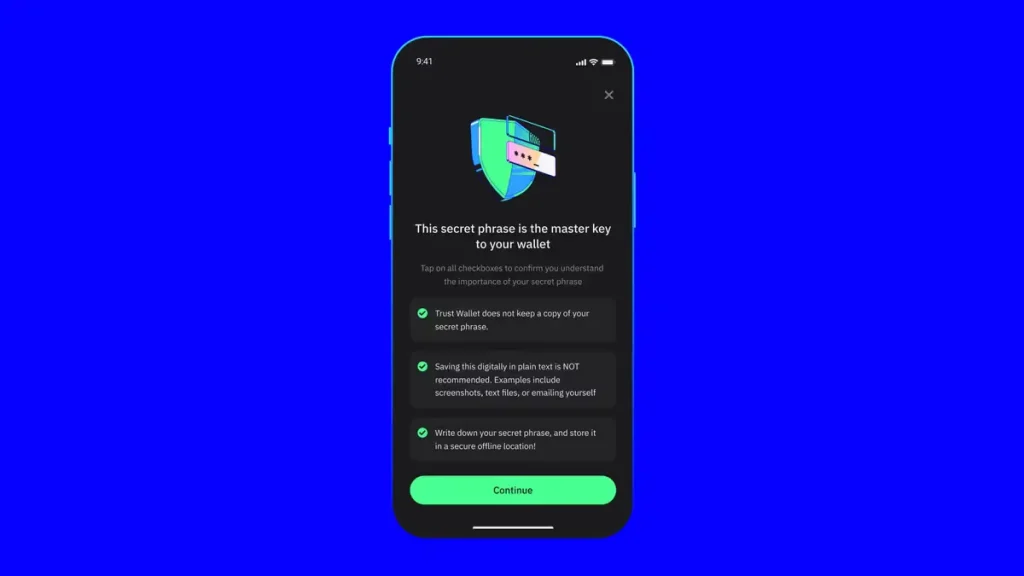 اپلیکیشن تراست ولت
