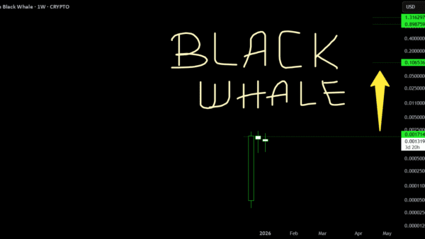 نمودار تحلیل BLACKWHALE — BLACKWHALE: $0.01 | شاید چیزی هیجانانگیز